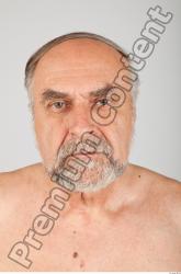 Head Man White Average Wrinkles Male Studio Poses